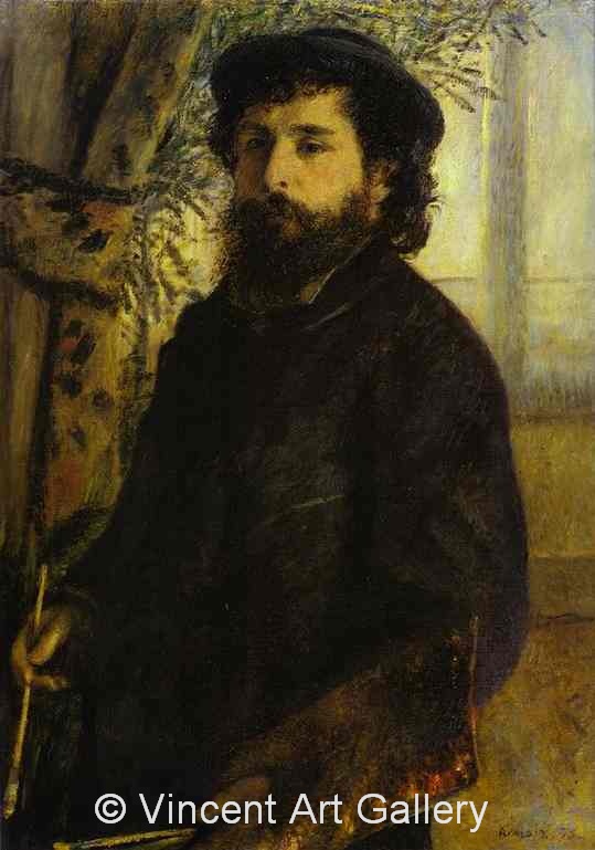 A3029, RENOIR, Portrait of Claude Monet